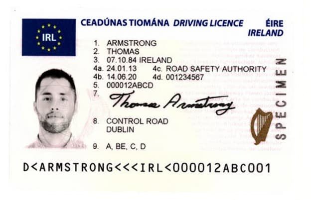 Irish Driving Licence