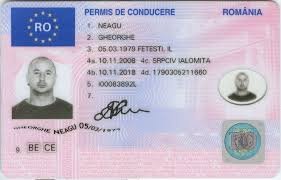 Permis de conducere românesc