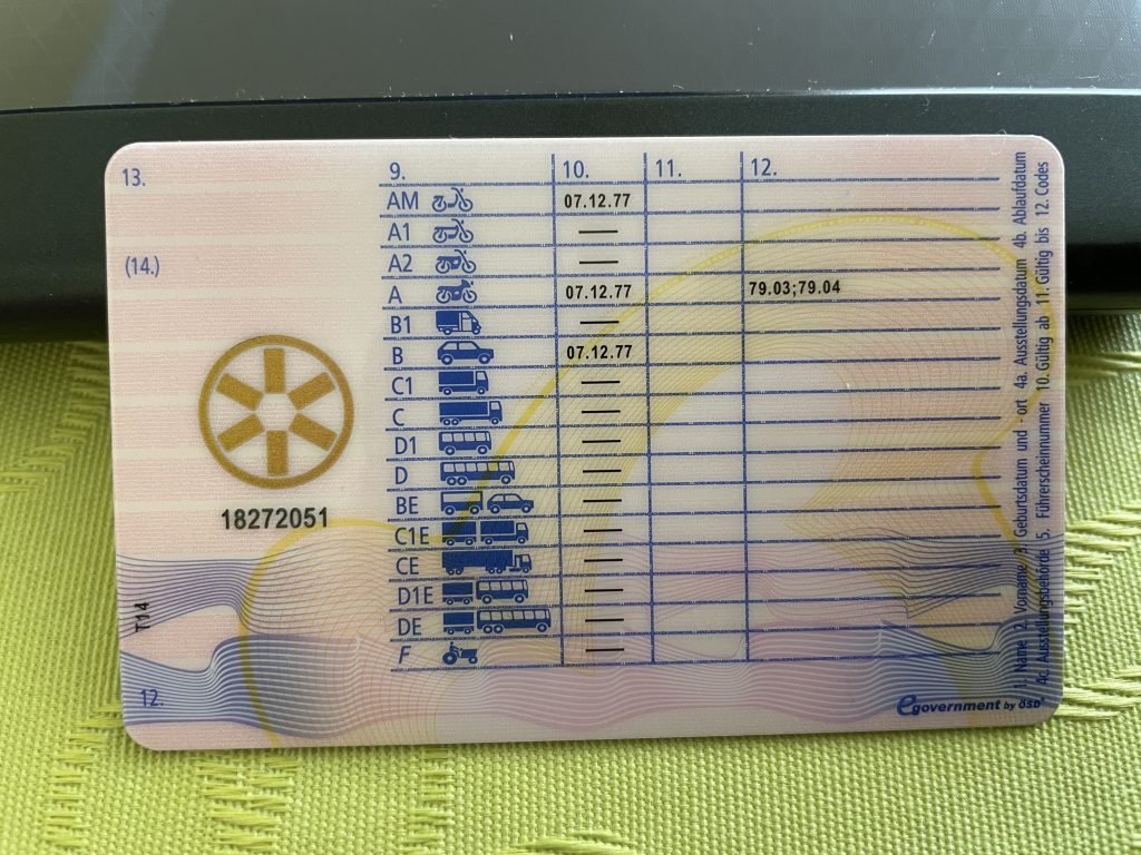 Führerschein Österreich