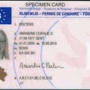 Koop een Belgisch rijbewijs