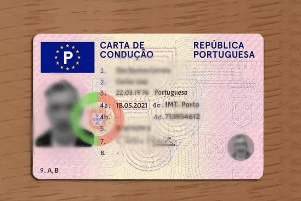 Compre uma carta de condução portuguesa